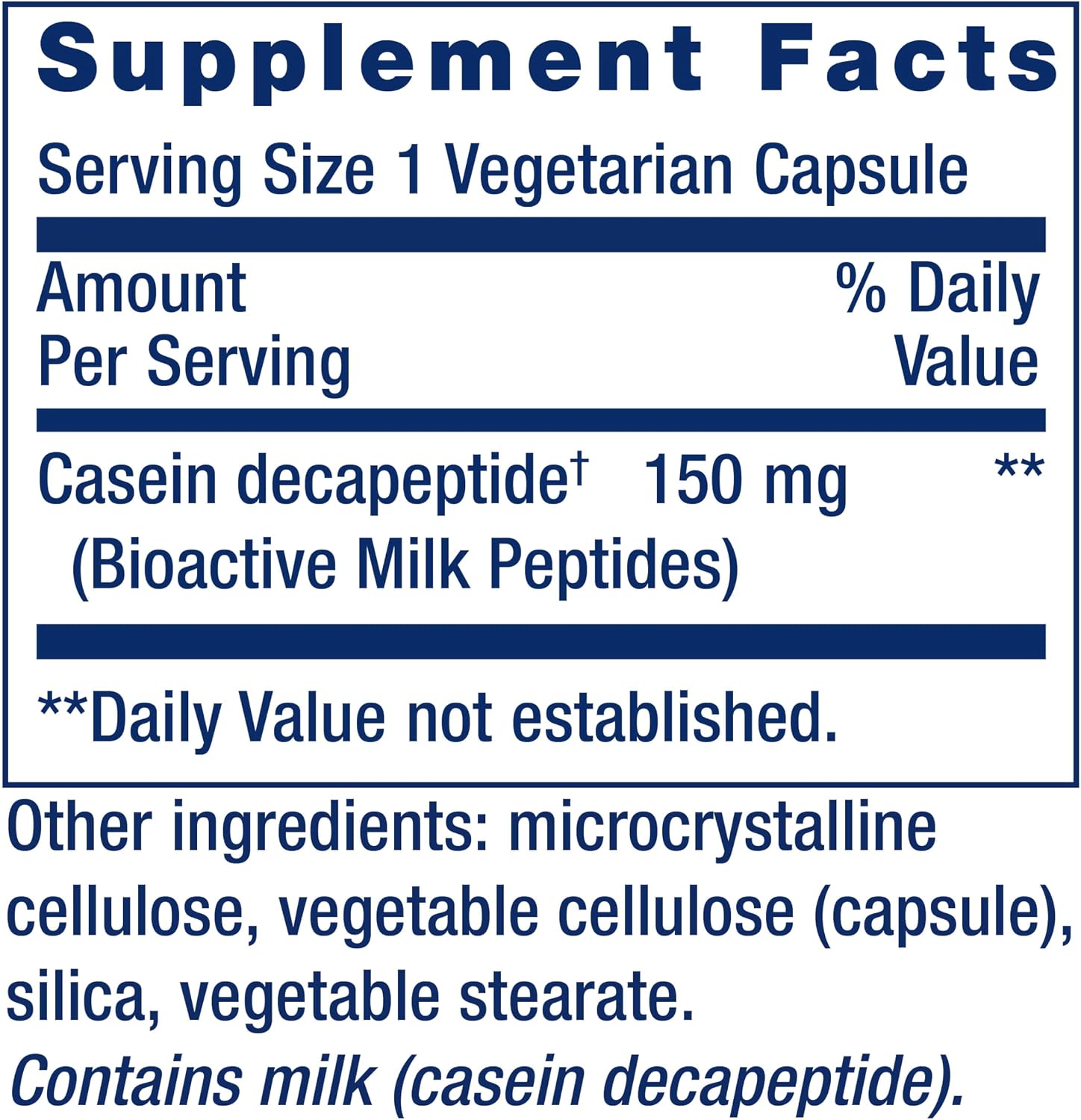 Life Extension Bioactive Milk Peptides - Sleep, Mood and Relaxation Support (30 Capsules) - görsel 3
