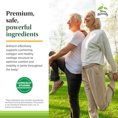 Terry Naturally Arthocin – 60 Capsules – Joint Lubrication and Flexibility Support