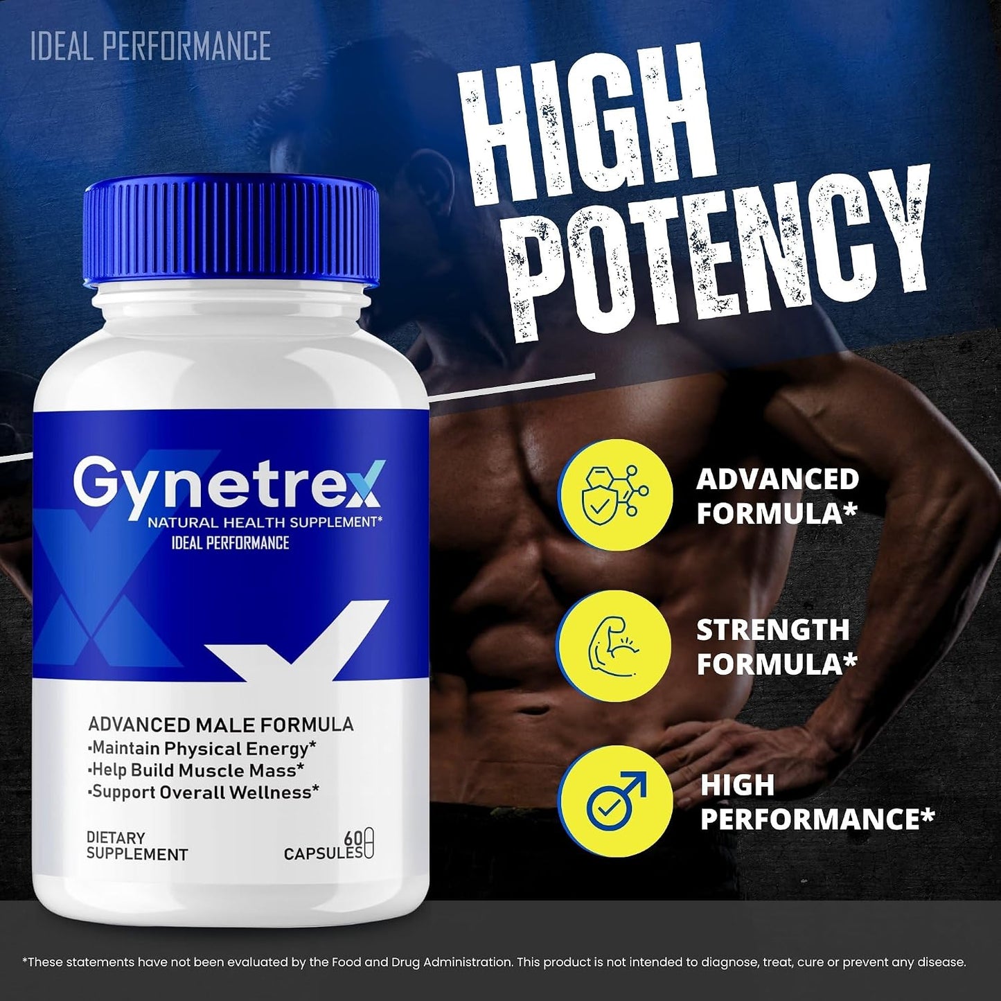 Gynetrex Capsules - Maximum Strength All Natural Supplement (2 Pack) - görsel 4
