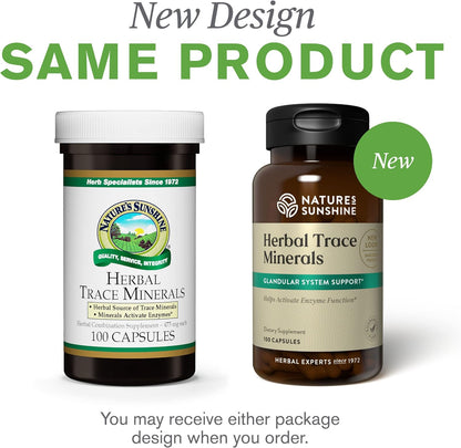 Nature's Sunshine Herbal Trace Minerals