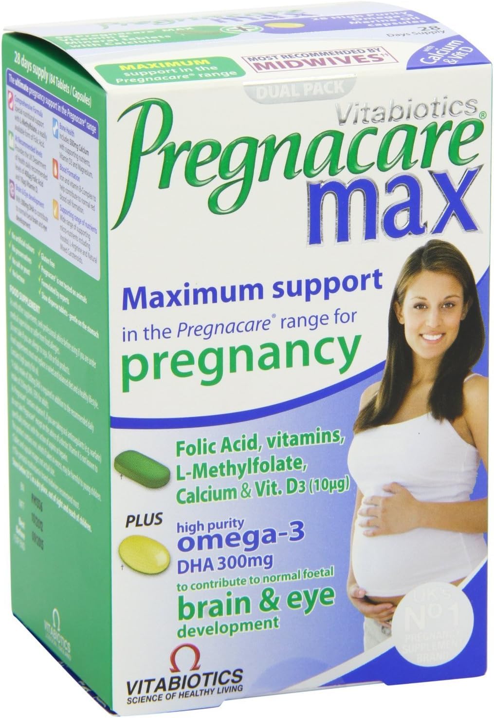 Pregnacare Max Prenatal Multivitamin with Omega-3 DHA, 2-Pack (168 Tablets and Capsules) - görsel 1