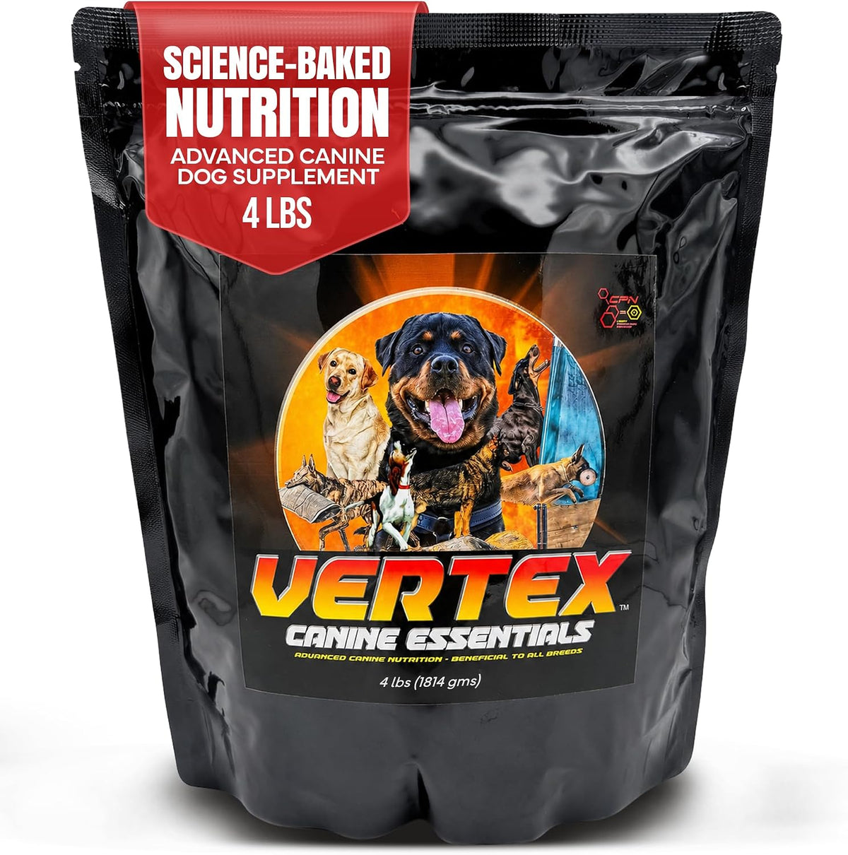 Vertex Canine Essentials High-Performance Dog Supplement – Predigested Liver, Whey & Egg Protein – 1.8 kg - görsel 1
