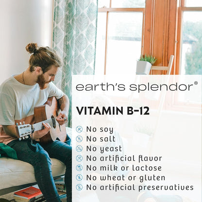 Earth's Splendor Vitamin B12 Tablets - 1000 µg, 400 Tablets