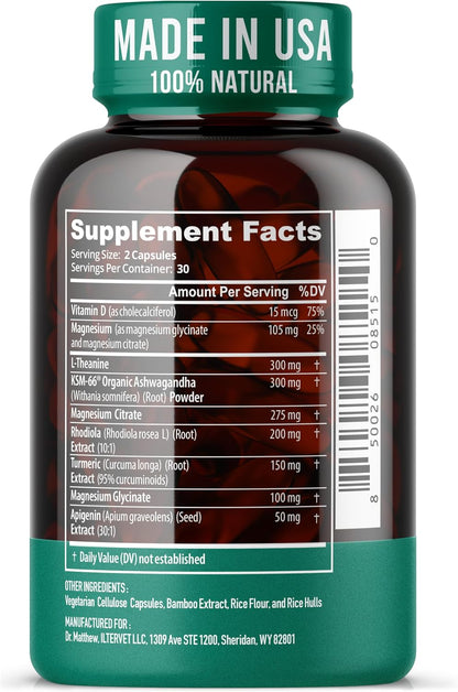 Dr. Matthew CortiRest | Cortisol Reducer & Adrenal Support Supplement