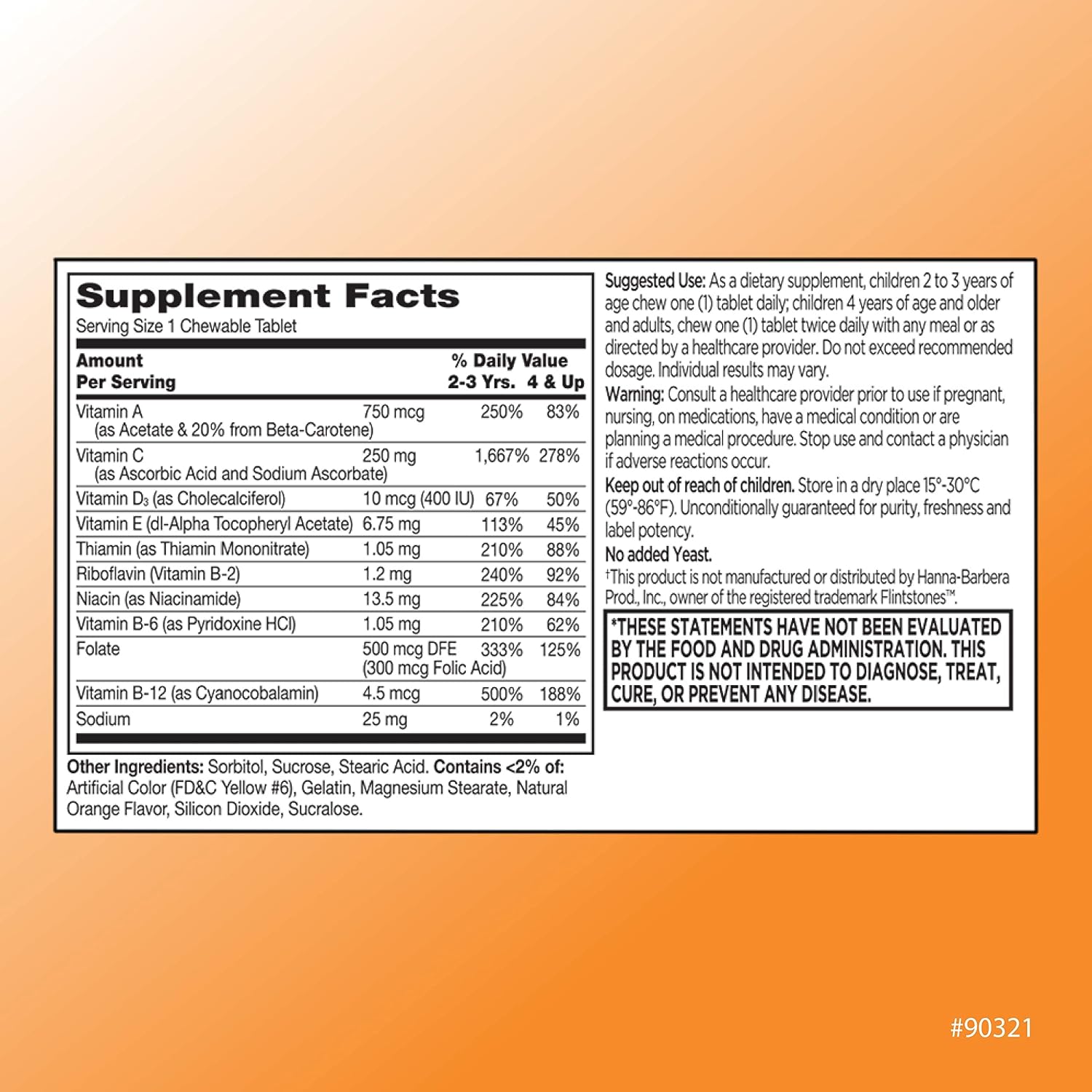 Quality Choice Children's Animal-Shaped Multivitamin with Extra Vitamin C for Immune Support Chewables (Pack of 5) - görsel 2