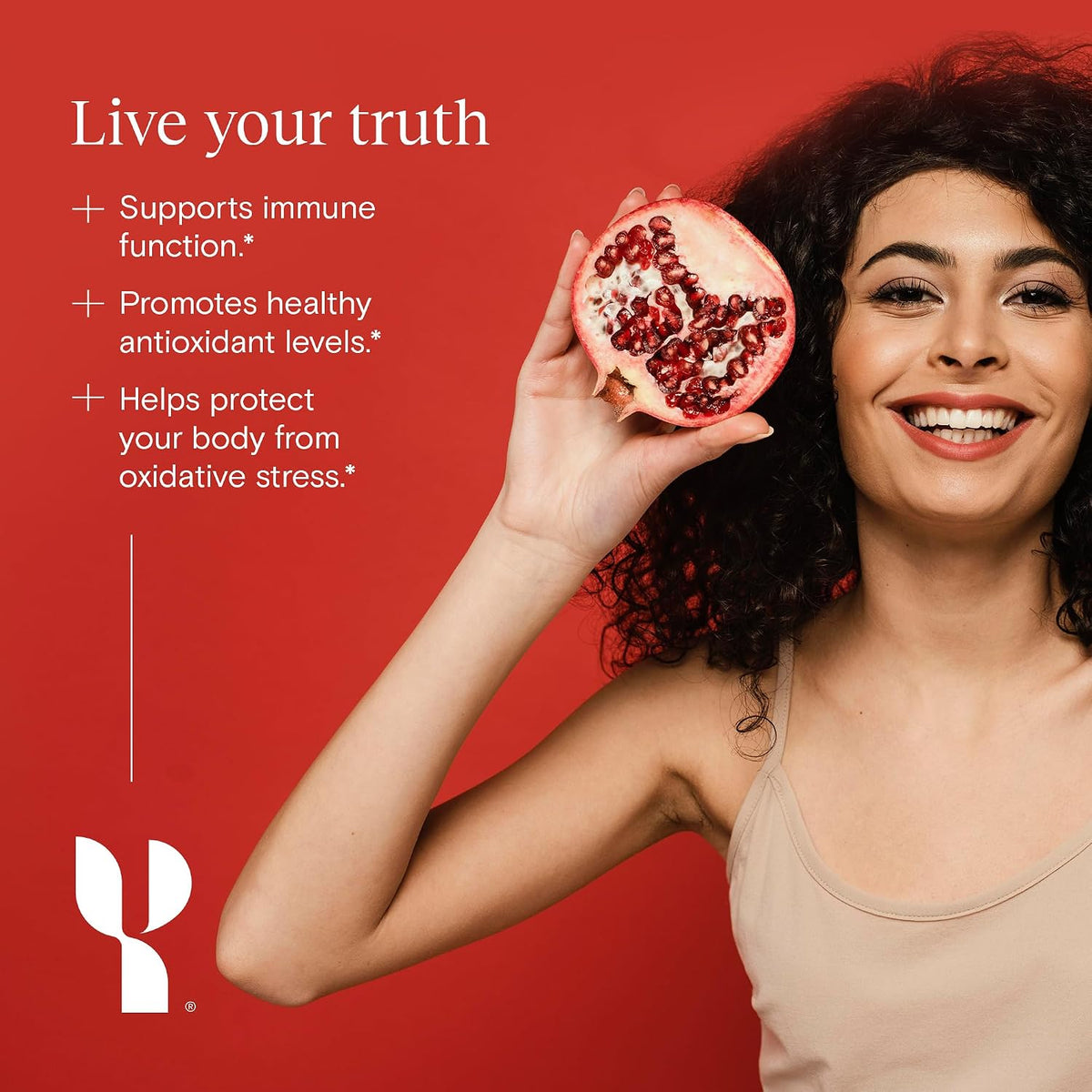 Yoli Truth Antioxidant and Immune Support Supplement with Vitamin C, Botanicals, Superfruits, and Minerals – Pomegranate, 30 – Image 6