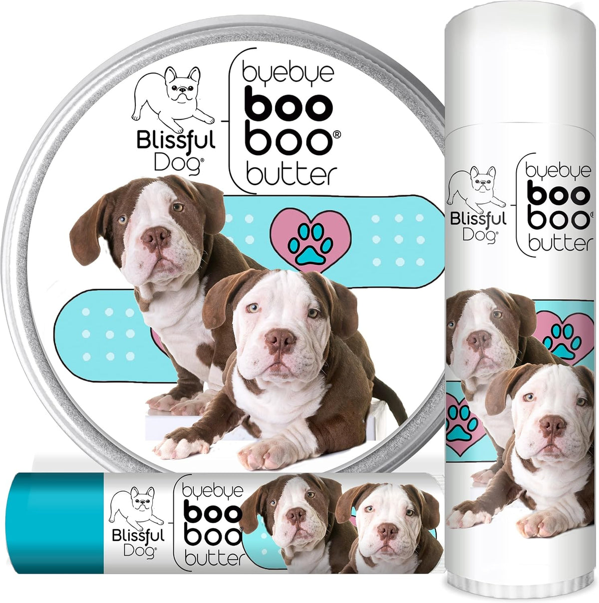 The Blissful Dog 227 g Tin American Bulldog Booboo Butter - görsel 2