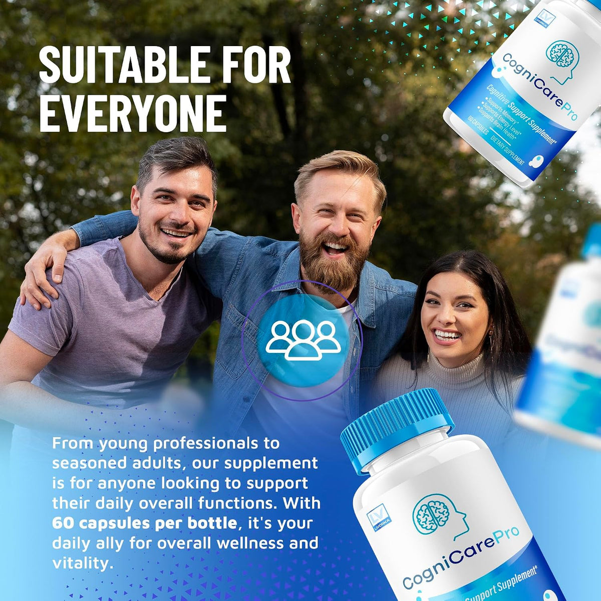 Cognicare Pro Capsules – Advanced Formula Multivitamin (5-Pack, 300 Capsules) - görsel 5