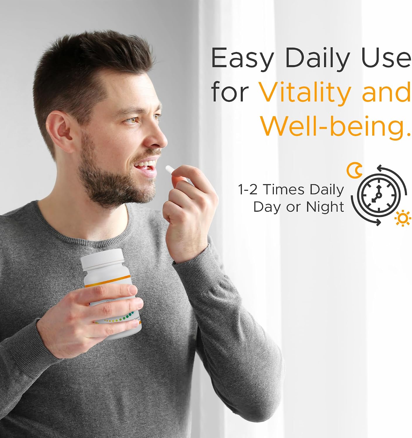 Laminine - Cellular Support Supplement for Overall Wellness, Cognitive Function, and Vitality (30 Capsules) - görsel 8