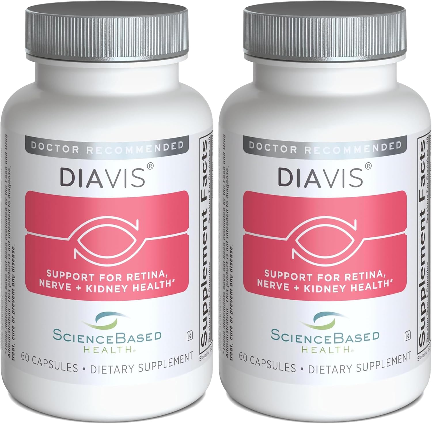 DiaVis – Retinal & Nerve Health Supplement – with Benfotiamine, Curcumin, Resveratrol & Grape Extract – 60 Capsules - görsel 7