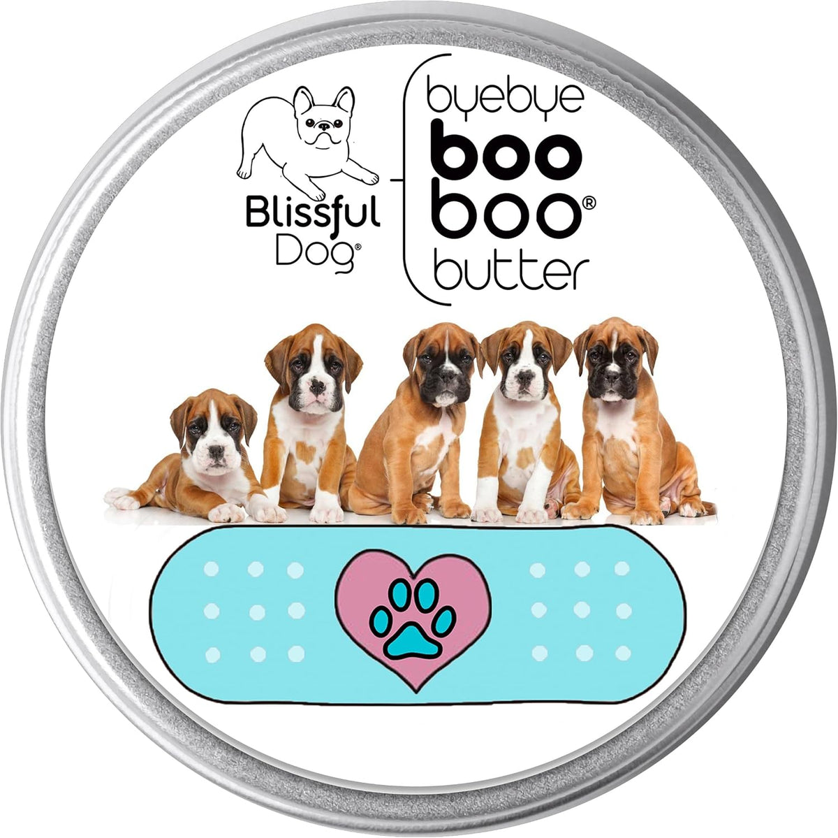 The Blissful Dog Boxer Booboo Butter - 4 oz Tin - görsel 1