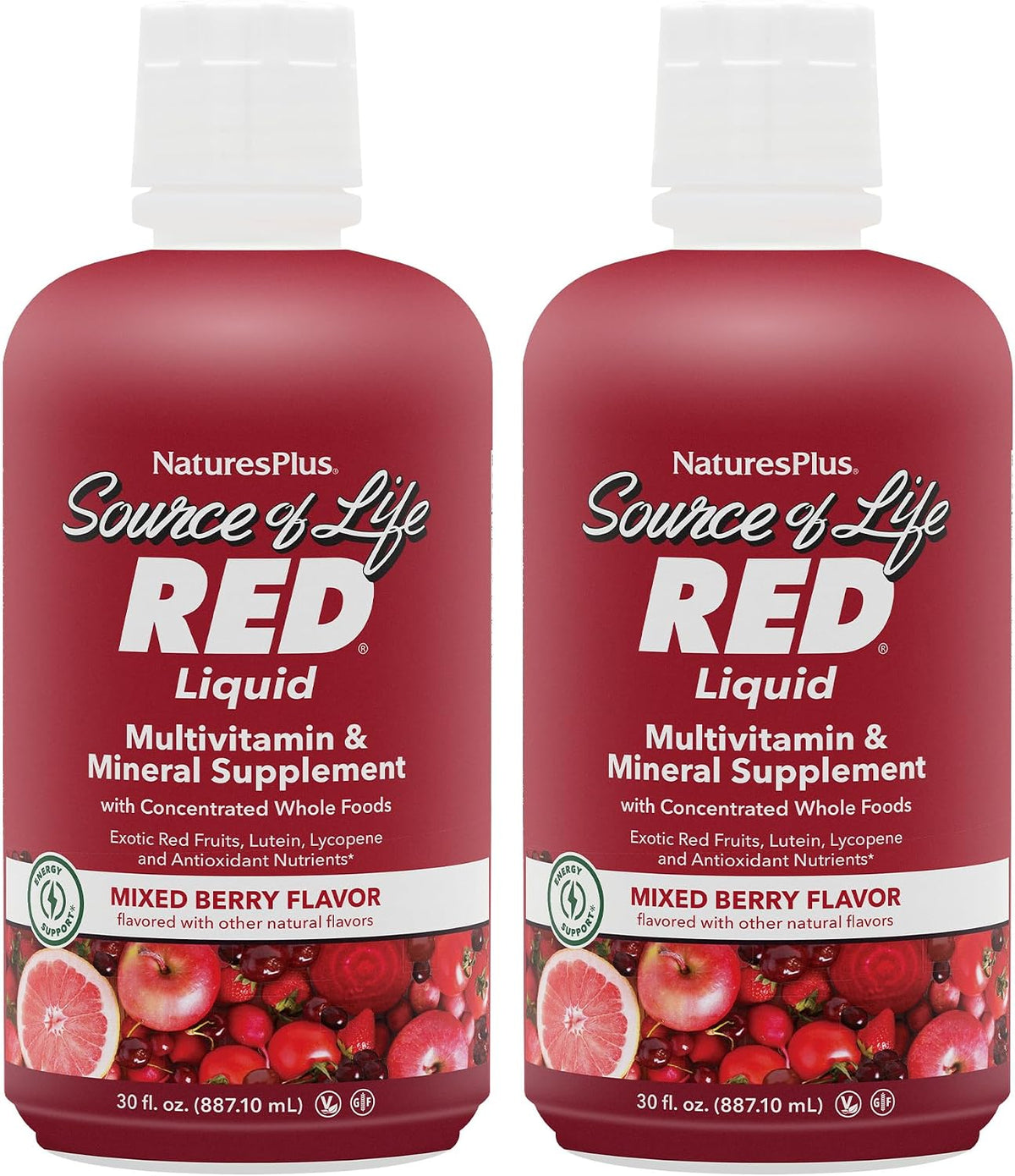 NaturesPlus Source of Life RED Liquid Multivitamin – 887 ml - görsel 7