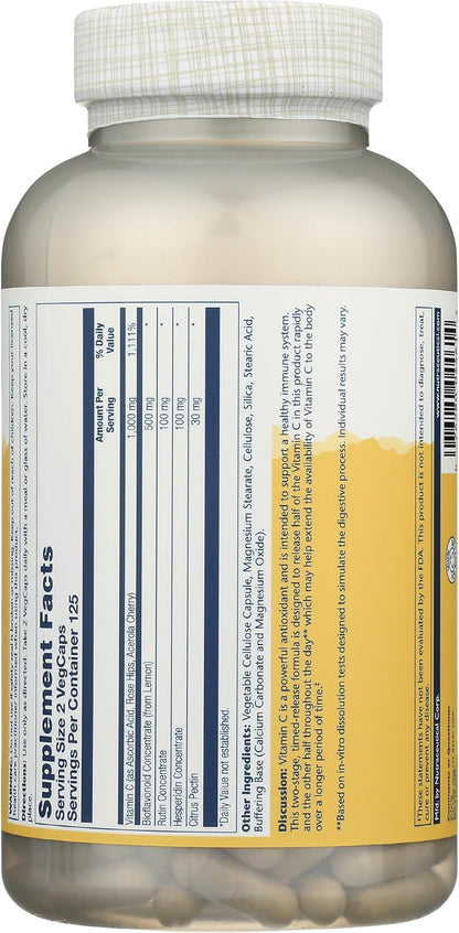 Solaray Super Bio C Buffered Vitamin C - 250 Capsules