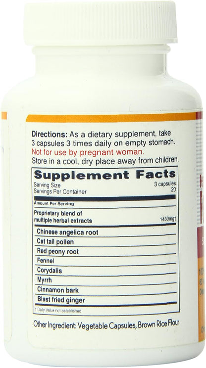 Female Fertility Builder Supplement, 60 Capsules