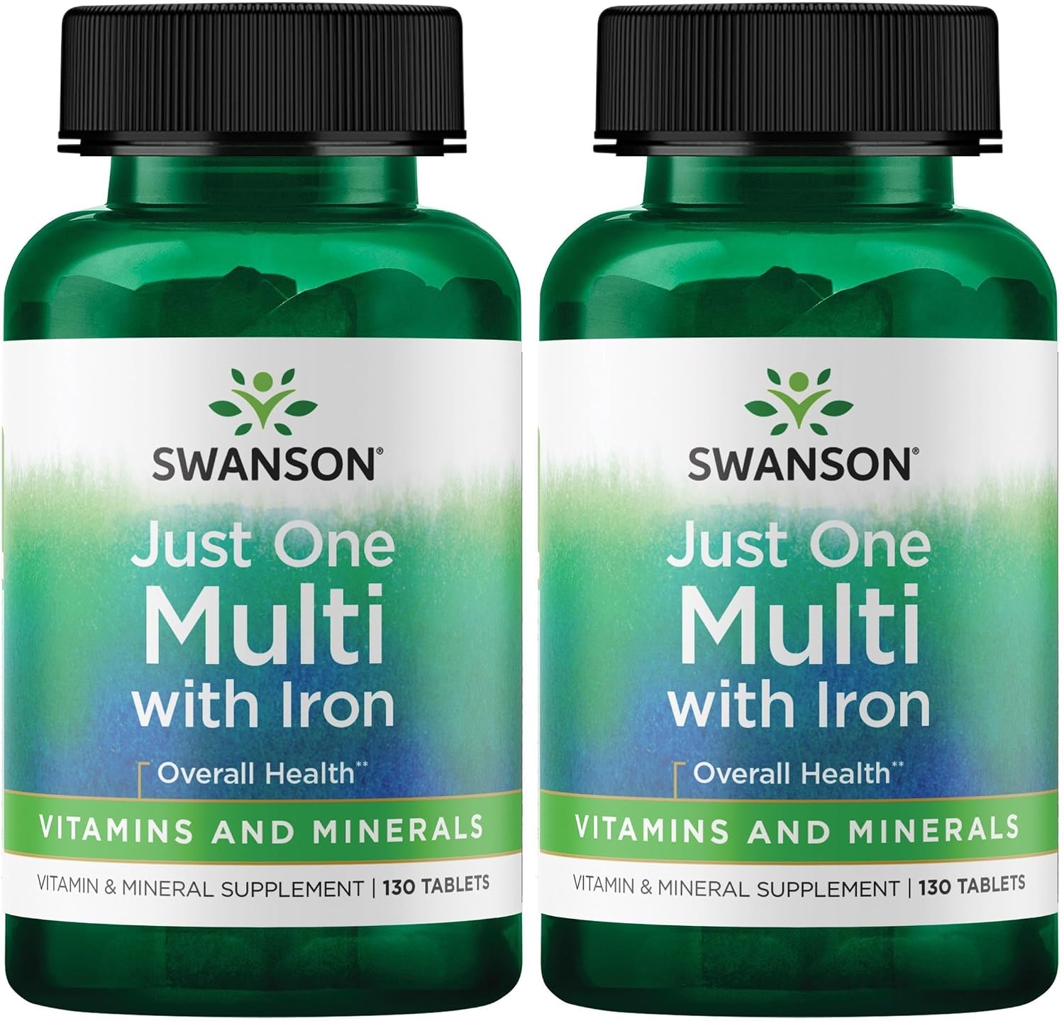 Swanson Century Formula Multivitamin with Iron - 130 Tablets - görsel 7