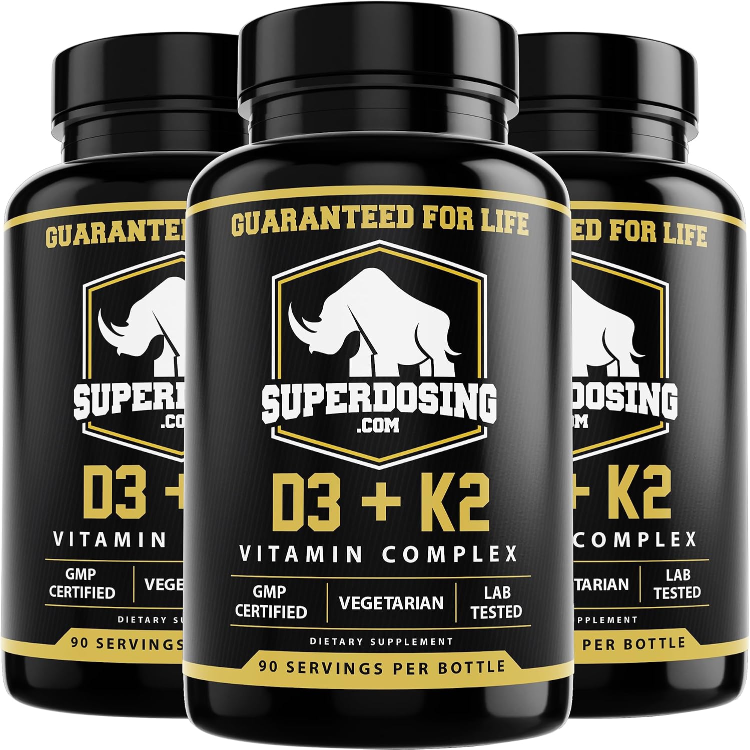 Best Value Max Strength 10,000 IU Vitamin D3 and 1,500 mcg Vitamin K2 (MK4) Food Supplement - görsel 8