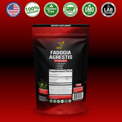 Fadogia Agrestis Extract Powder - Maximum Strength 10:1 Extract, Organic, 100g