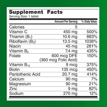 Berocca Orange Effervescent Tablets, Caffeine Free, 20 Tablets