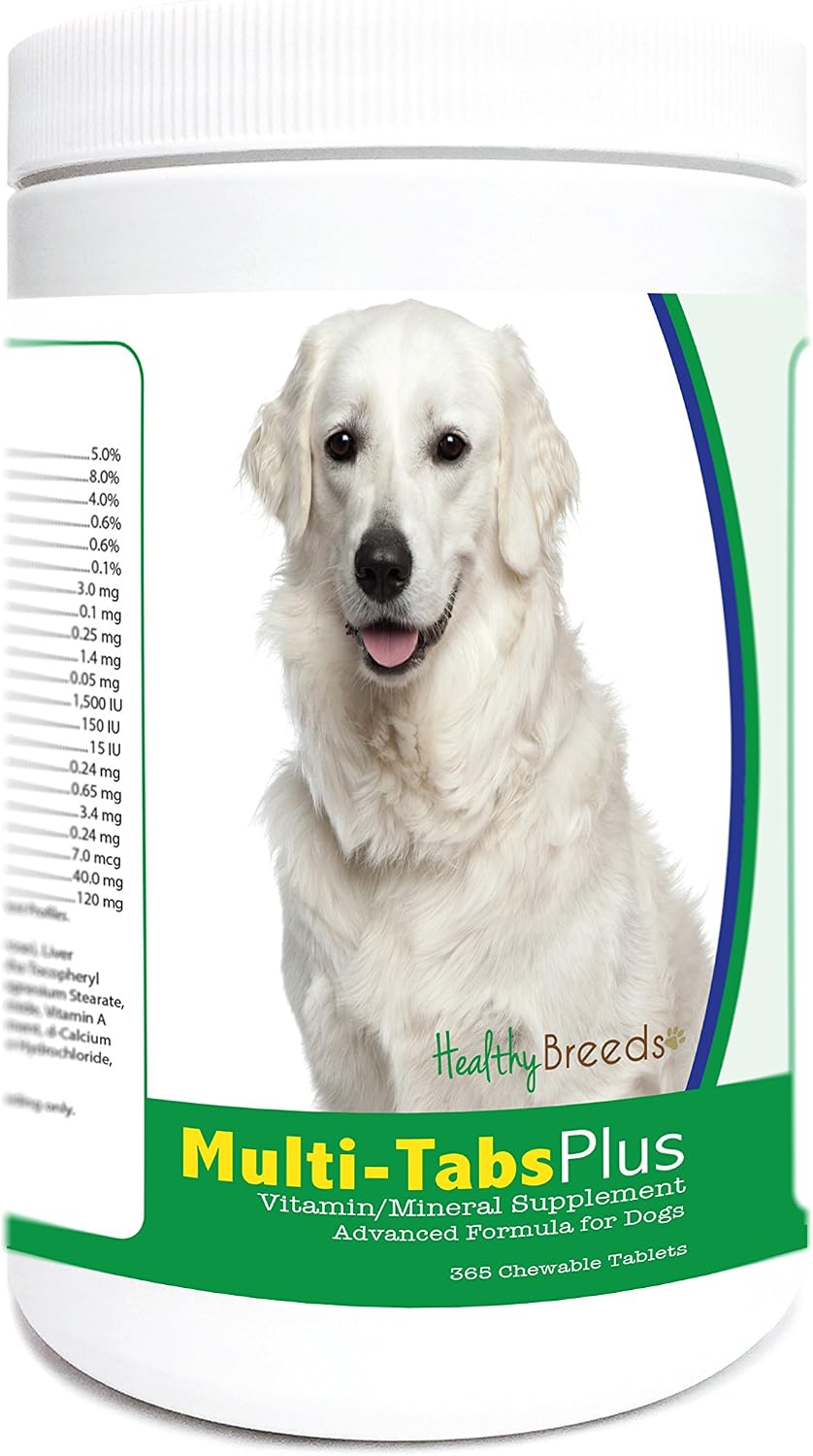 Healthy Breeds Kuvasz Multi-Tabs Plus Chewable Tablets, 365 Count - görsel 1