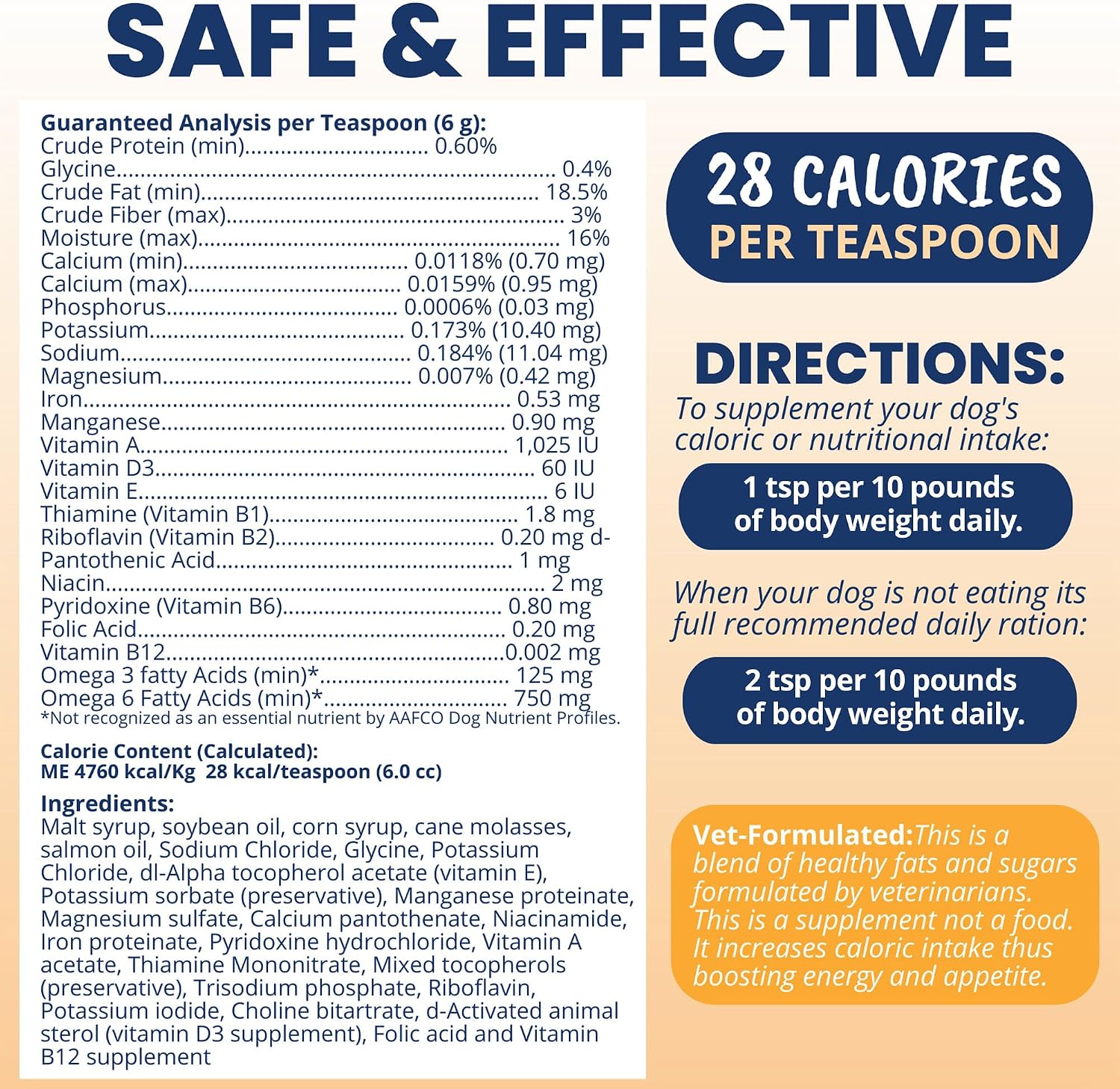 Under the Weather Ready Cal Plus Gel for Dogs, High-Calorie Supplement, 99g - görsel 6