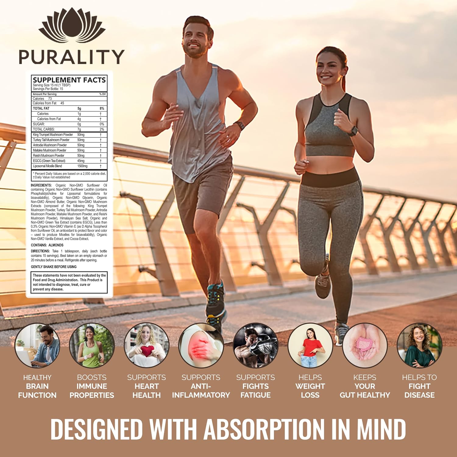 Liposomal Mushroom Mindboost – 5 Mushroom Blend for Energy and Mental Clarity - görsel 6