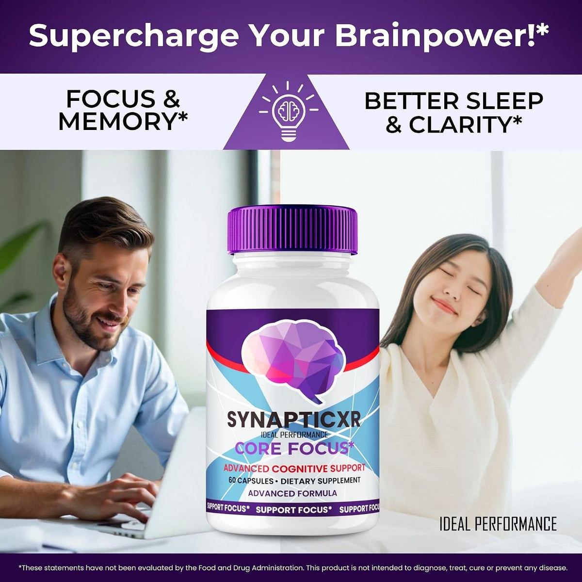 Synaptic XR Capsules – Nerve Health Support | Maximum Strength (3-Pack) - görsel 5