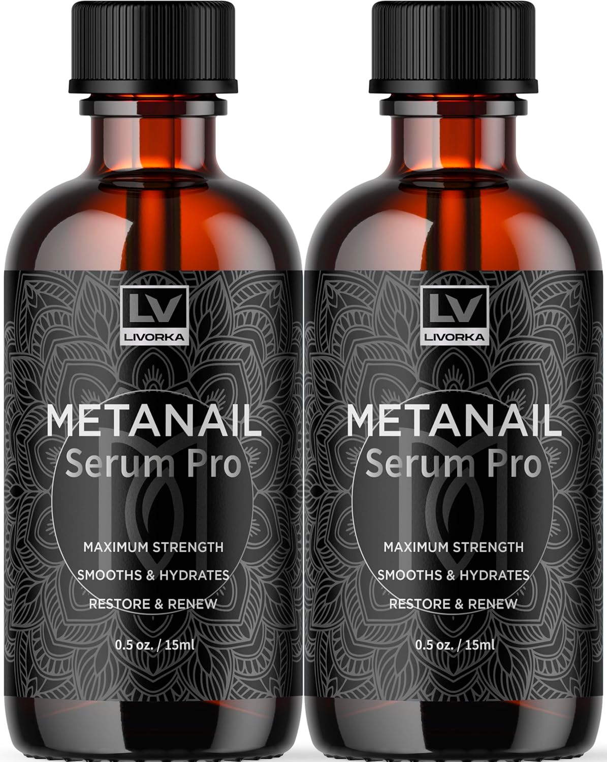 Metanail Toenail Liquid (2 Pack) - Nail Health Support Drops by LIVORKA - görsel 1