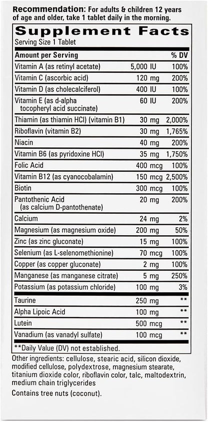 Alpha Betic Multivitamin Plus Extended Energy 30 Tablets
