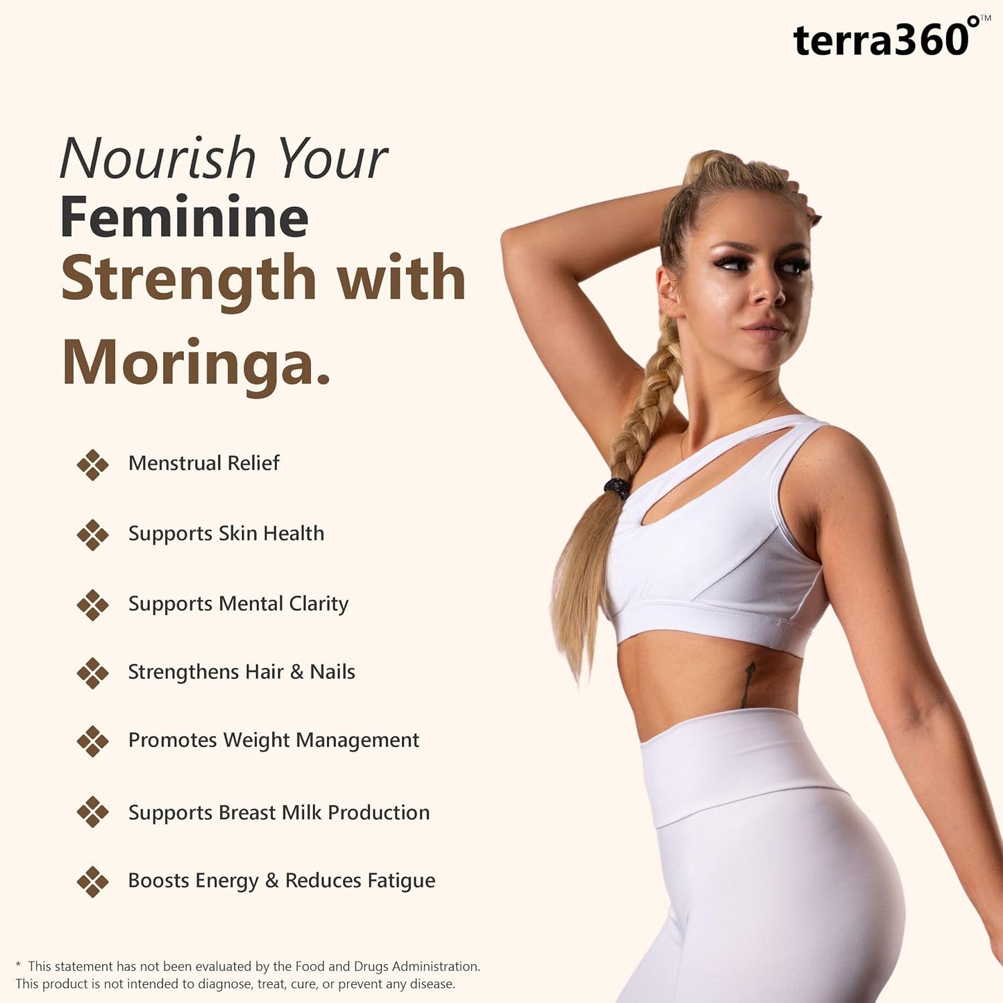 Natural Moringa Leaf Powder Capsules - 800mg, Vegan, Non-GM, 3rd-Party Tested, Gluten-free, 60 Capsules - görsel 6