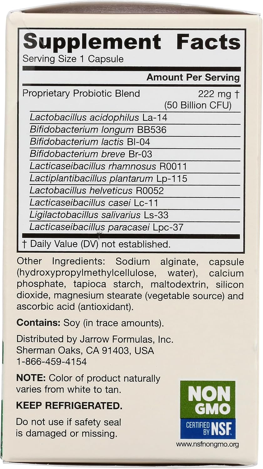 Jarrow Formulae Ultra Dophilus, 60 Capsules - görsel 7