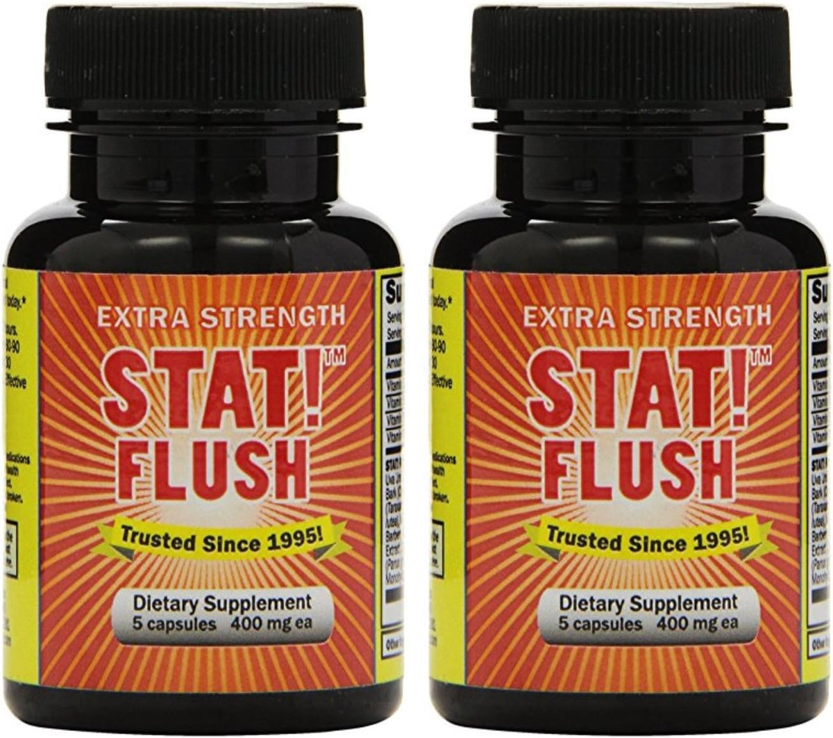 Stat Flush 5 Capsules (Flush, Pack of Two) - görsel 1