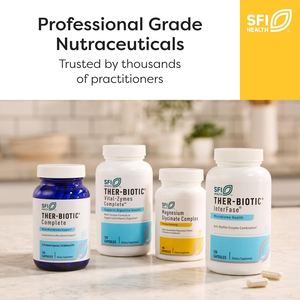 Klaire Labs SFI Health Core Multi - Multimineral & Multivitamin - No Iron - 120 Capsules - görsel 6
