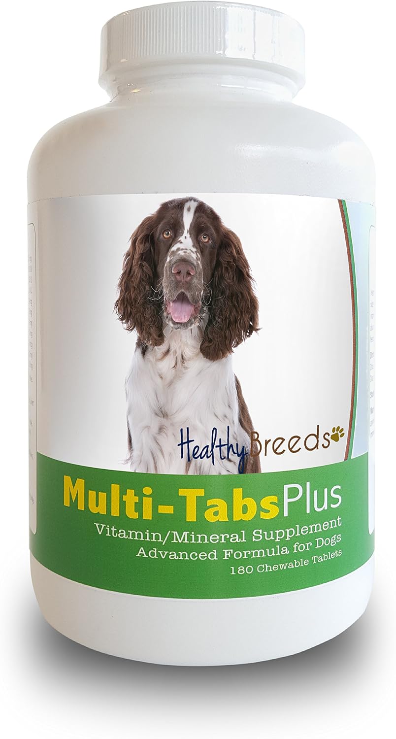 Healthy Breeds English Springer Spaniel Multi-Tabs Plus Chewable Tablets 180 Count - görsel 1