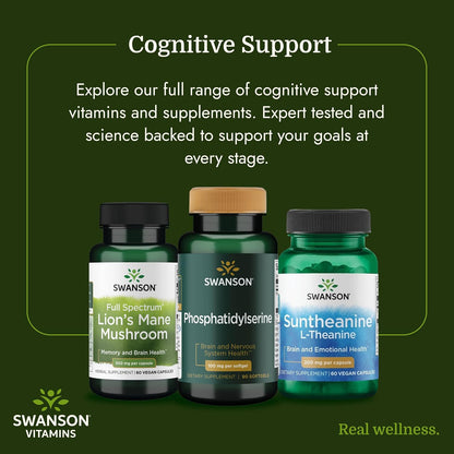 Swanson Phosphatidylserine 100 mg, 90 Softgels