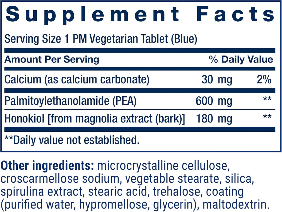Life Extension ComfortMAX™, Honokiol and PEA for Nerve Support & Discomfort Relief, Gluten-Free, Non-GM, Vegetarian, 60 Tablets - görsel 4
