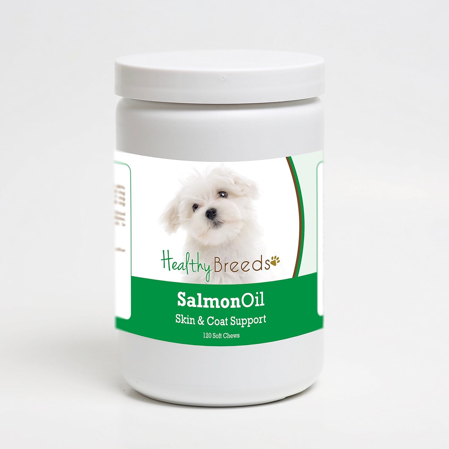 Healthy Breeds Maltese Salmon Oil Soft Chews 120 Count - görsel 1
