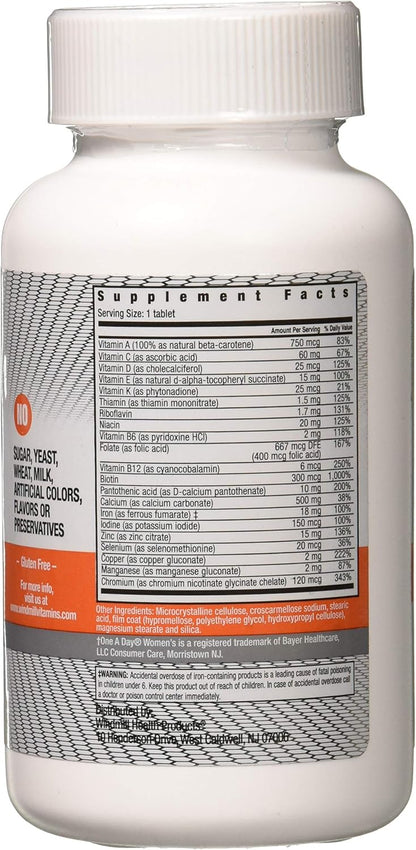 Windmill Women's Daily Multivitamin with Iron - 100 Tablets