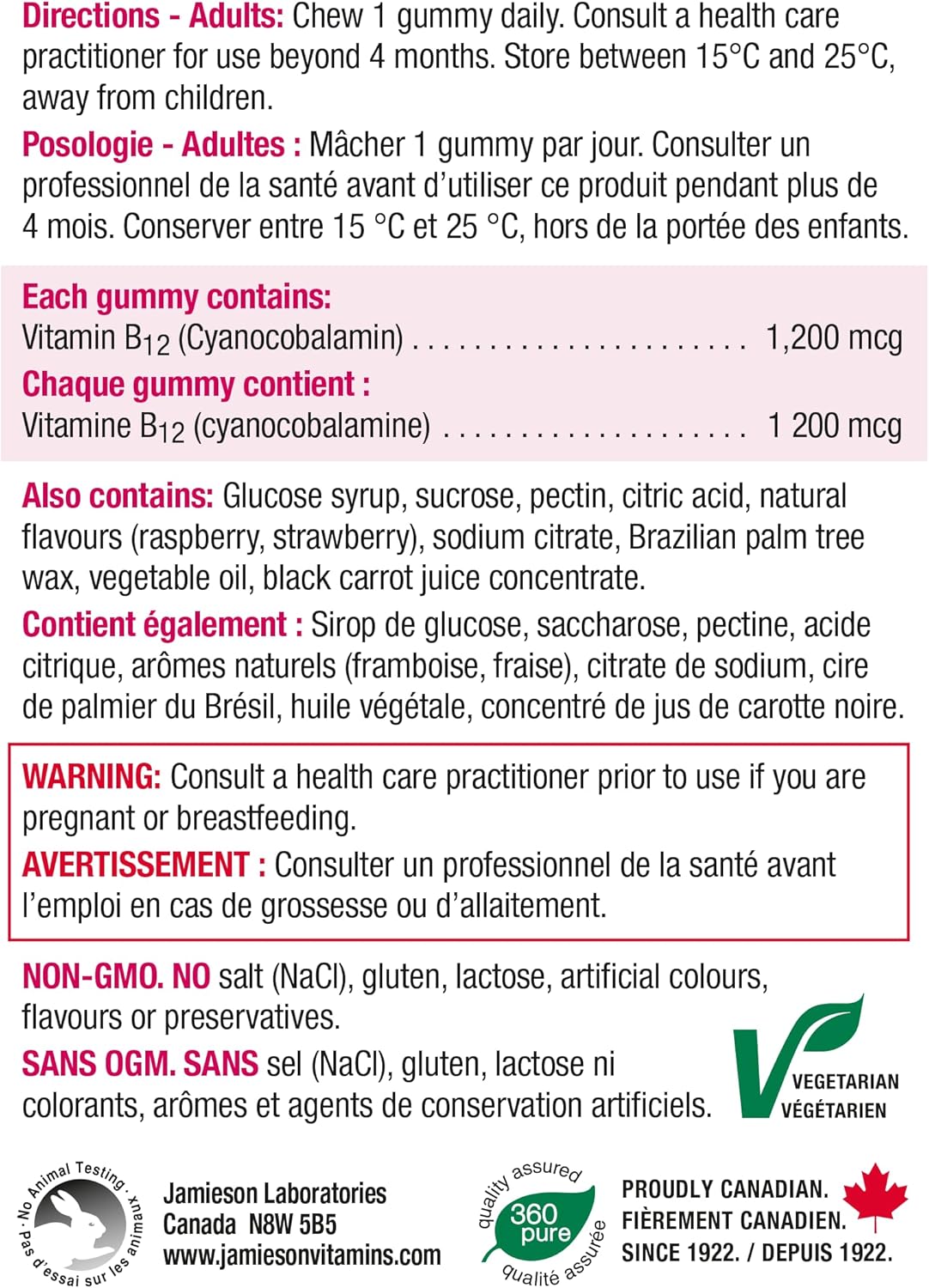 Vitamin B12 Gummy 1200 mcg - görsel 5