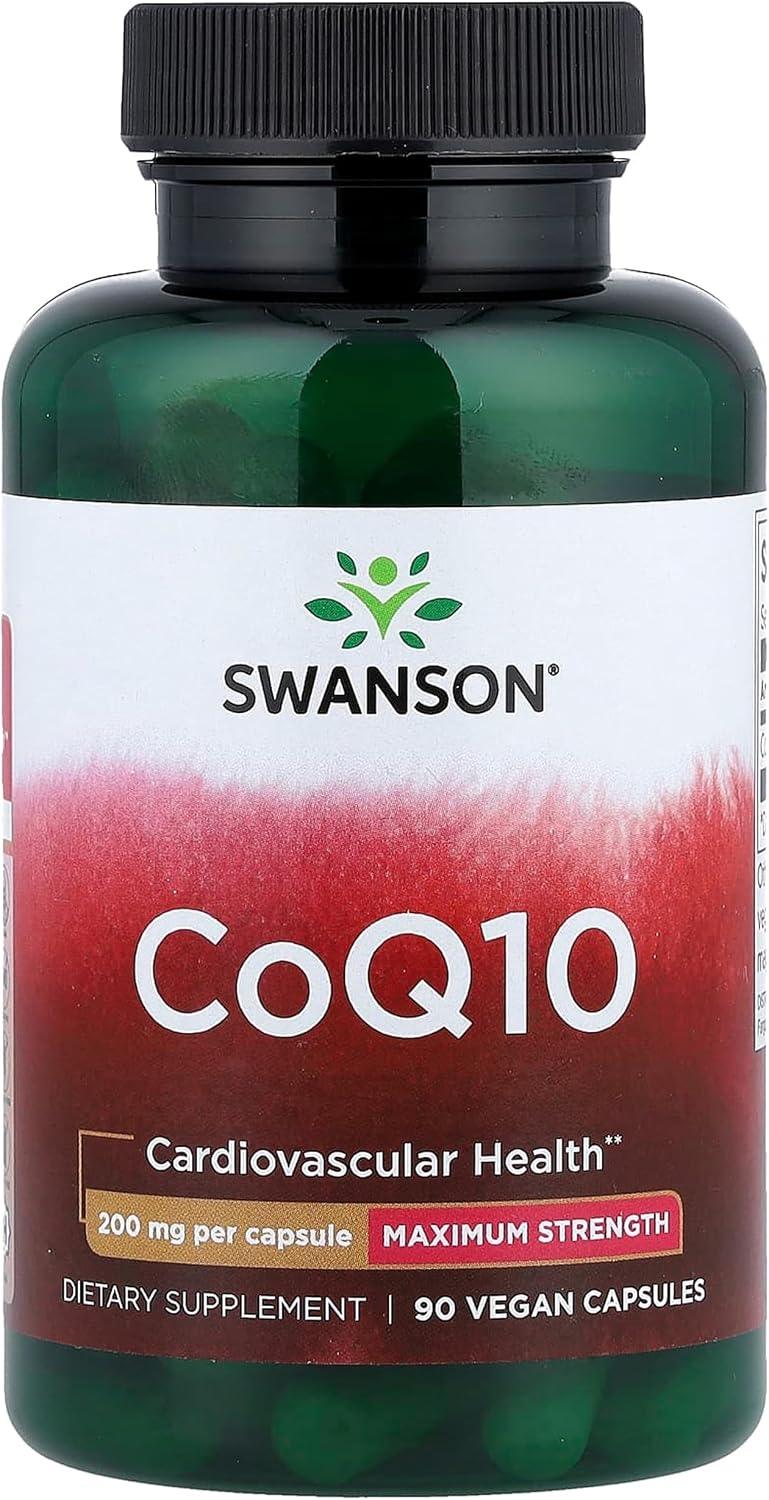 Swanson CoQ10 200 mg, 30 Capsules (Pack of 2) - görsel 9