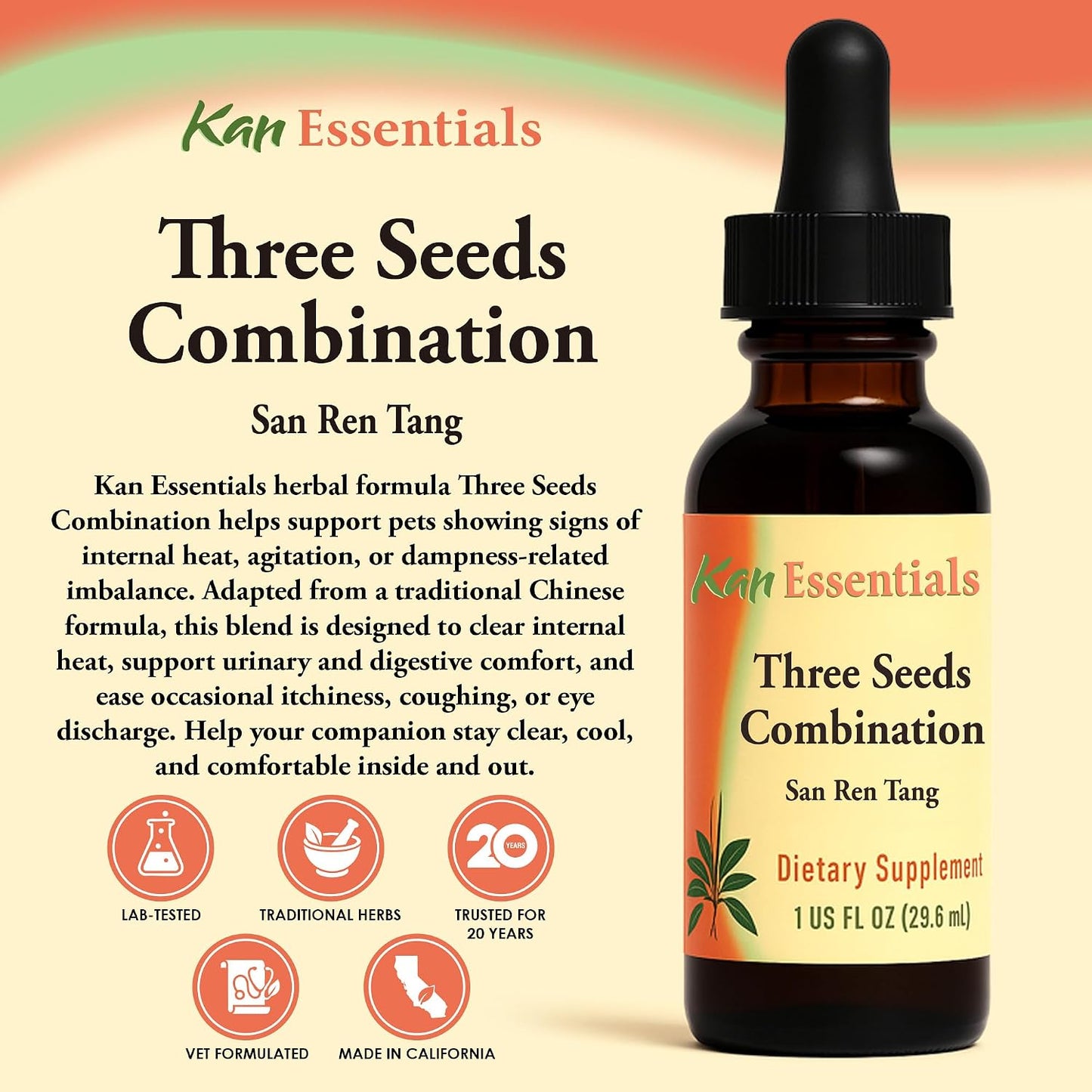 Kan Herbs - Essentials Three Seeds Combination 1 oz - görsel 2