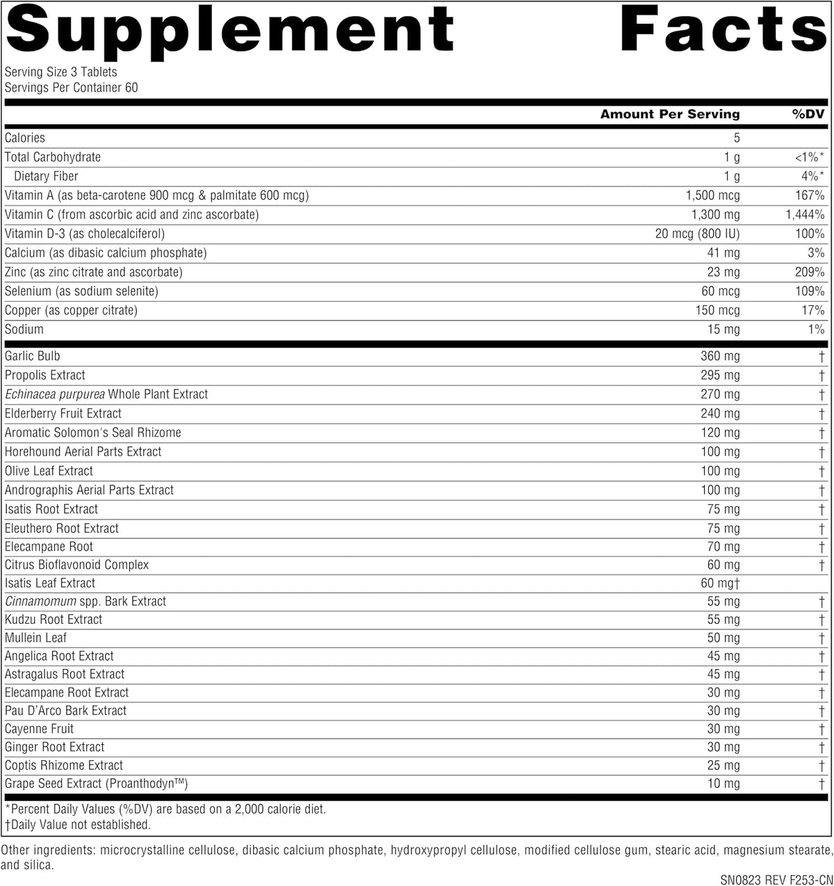Source Naturals Wellness Formula – Bio-Aligned Immune Support – 180 Tablets - görsel 5