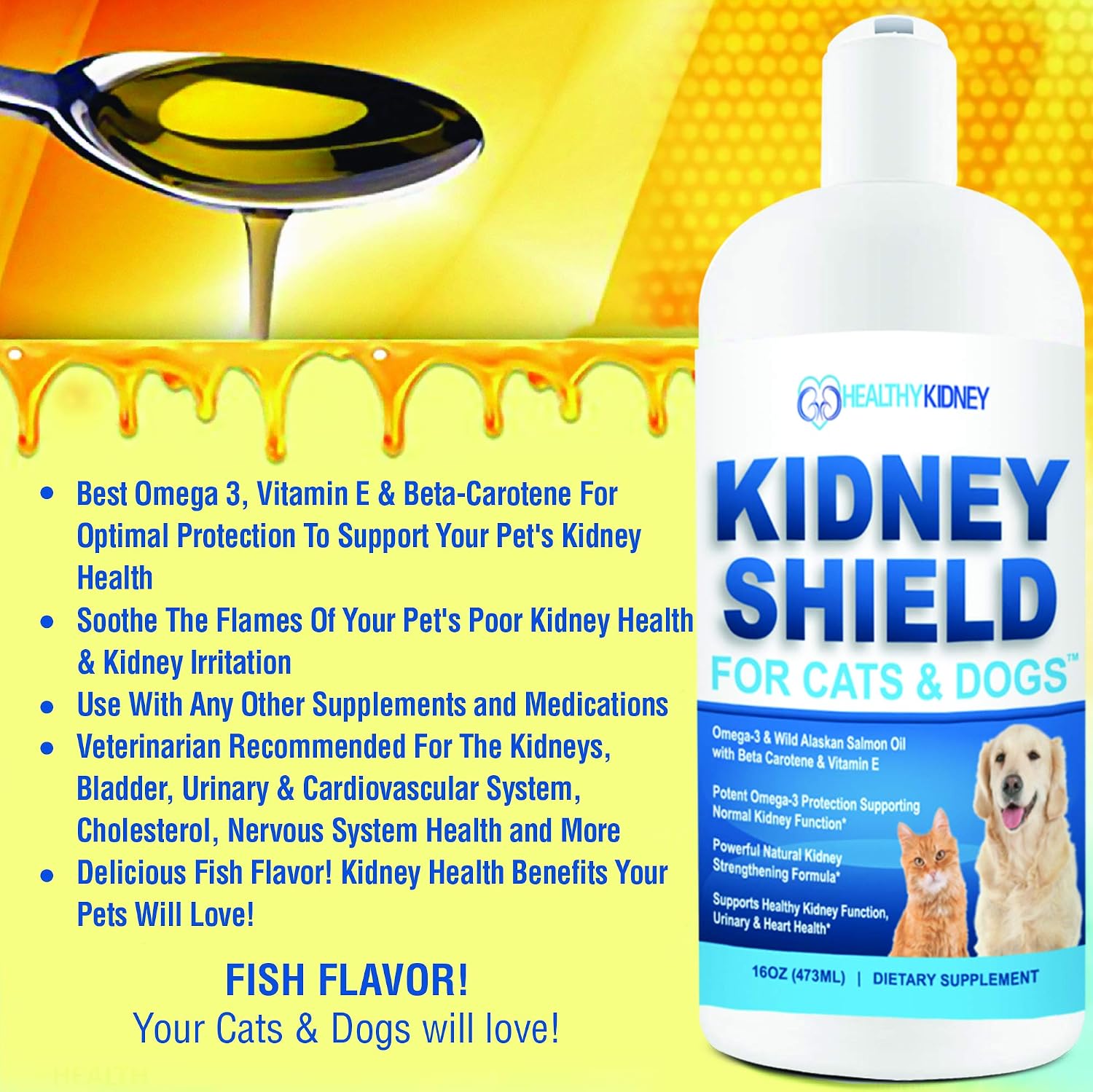 Kidney Shield for Dogs and Cats - Renal Health Supplement - görsel 6