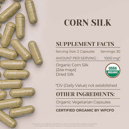 Garden Organics Corn Silk Organic 60 Capsules