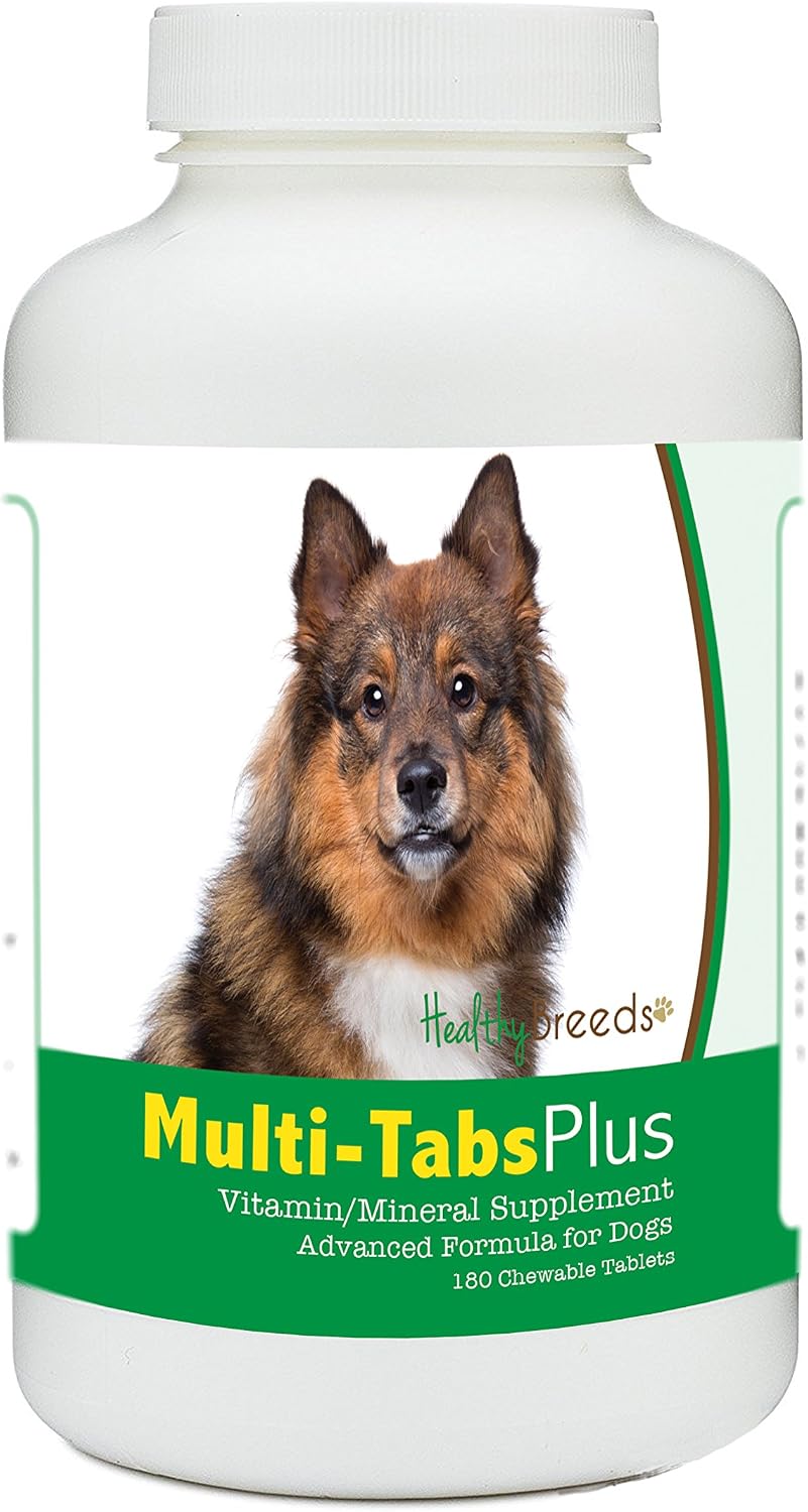Healthy Breeds Eurasier Multi-Tabs Plus Chewable Tablets 180 Count - görsel 1