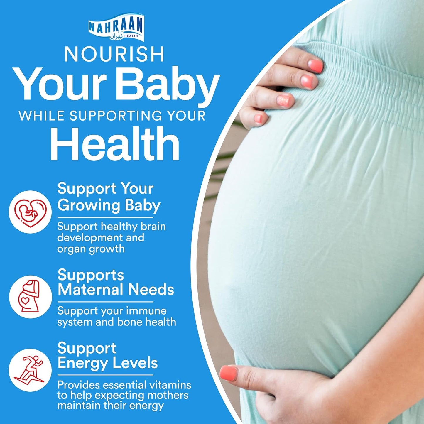 Halal Prenatal Gummies for Women with DHA and Folic Acid - görsel 4