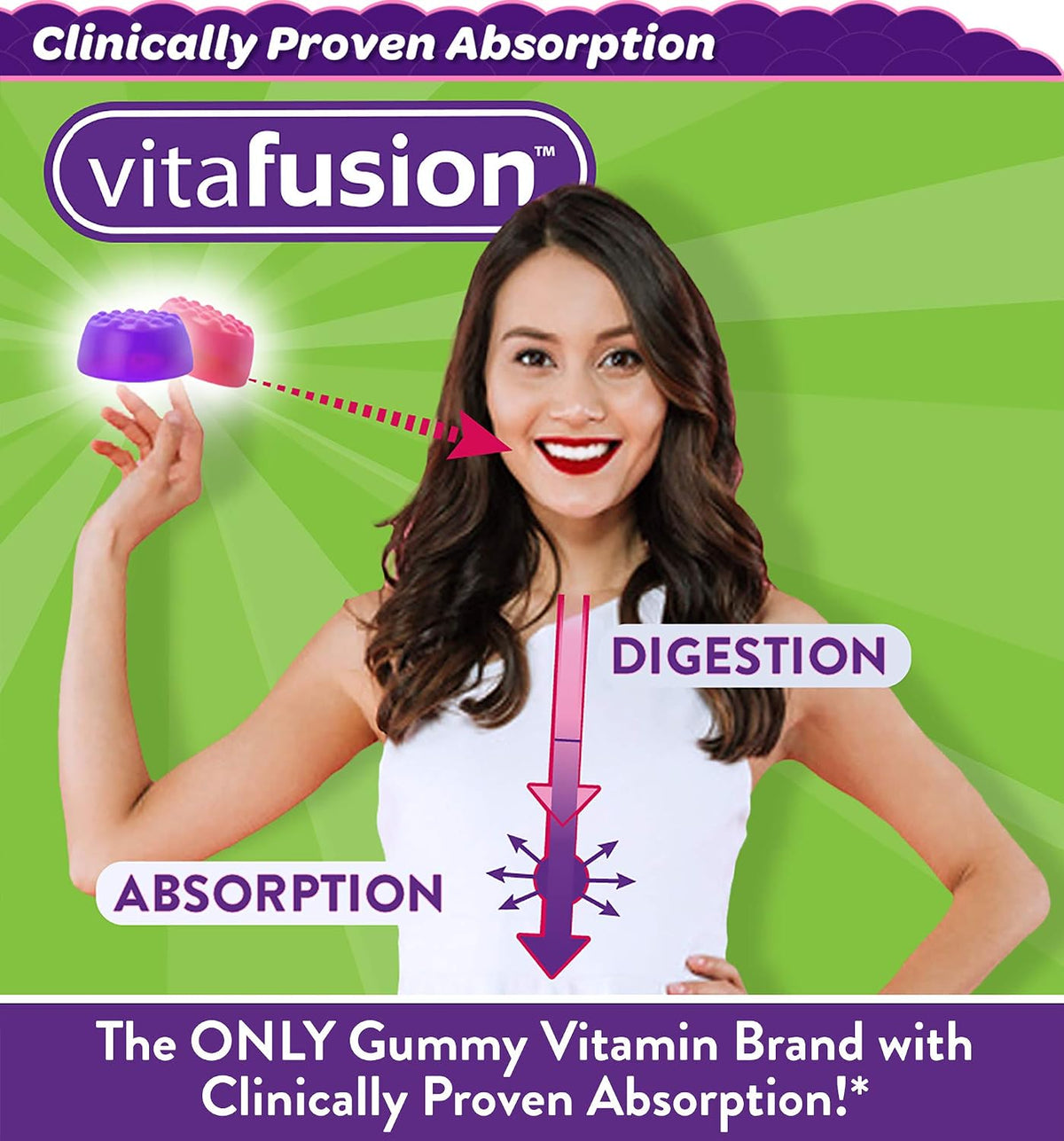 Vitafusion Prenatal Gummy Vitamins, 90 Count - görsel 3