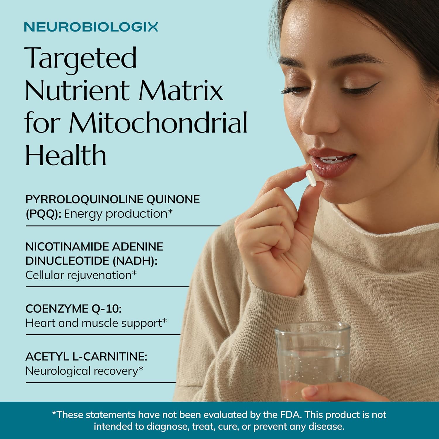 Neurobiologix Mito Cell PQQ Energy & Focus Supplement – 60 Capsules - görsel 4