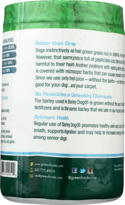 Green Foods Dog Food Barley – 311 g