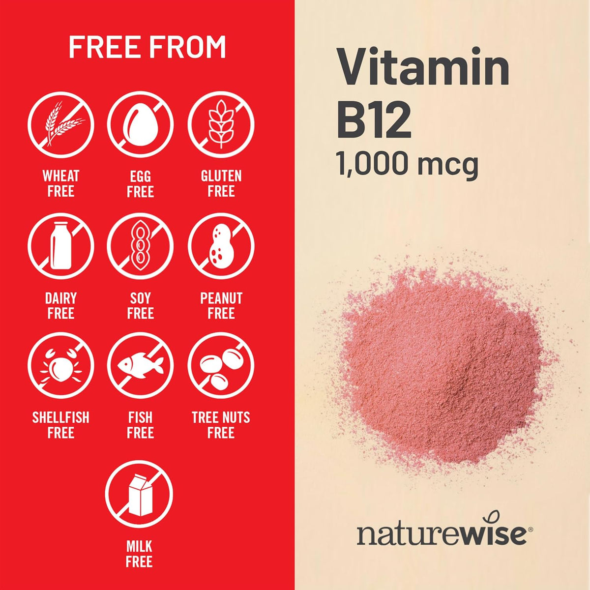 NatureWise Vitamin B12 1000 mcg - 150 Softgels - görsel 5