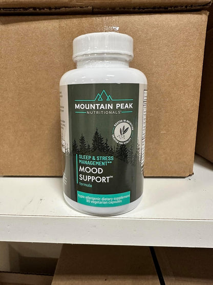Mountain Peak Nutritionals Mood Support Formula - With 5-HTP and Botanicals - Hypoallergenic Food Supplement (90 Vegetarian Capsules)